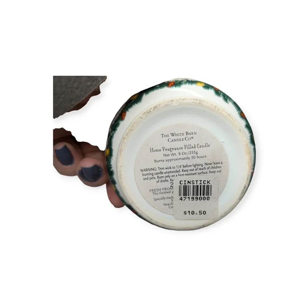 The White Barn Candle Co Snow Friends Collection Cinnamon Stick